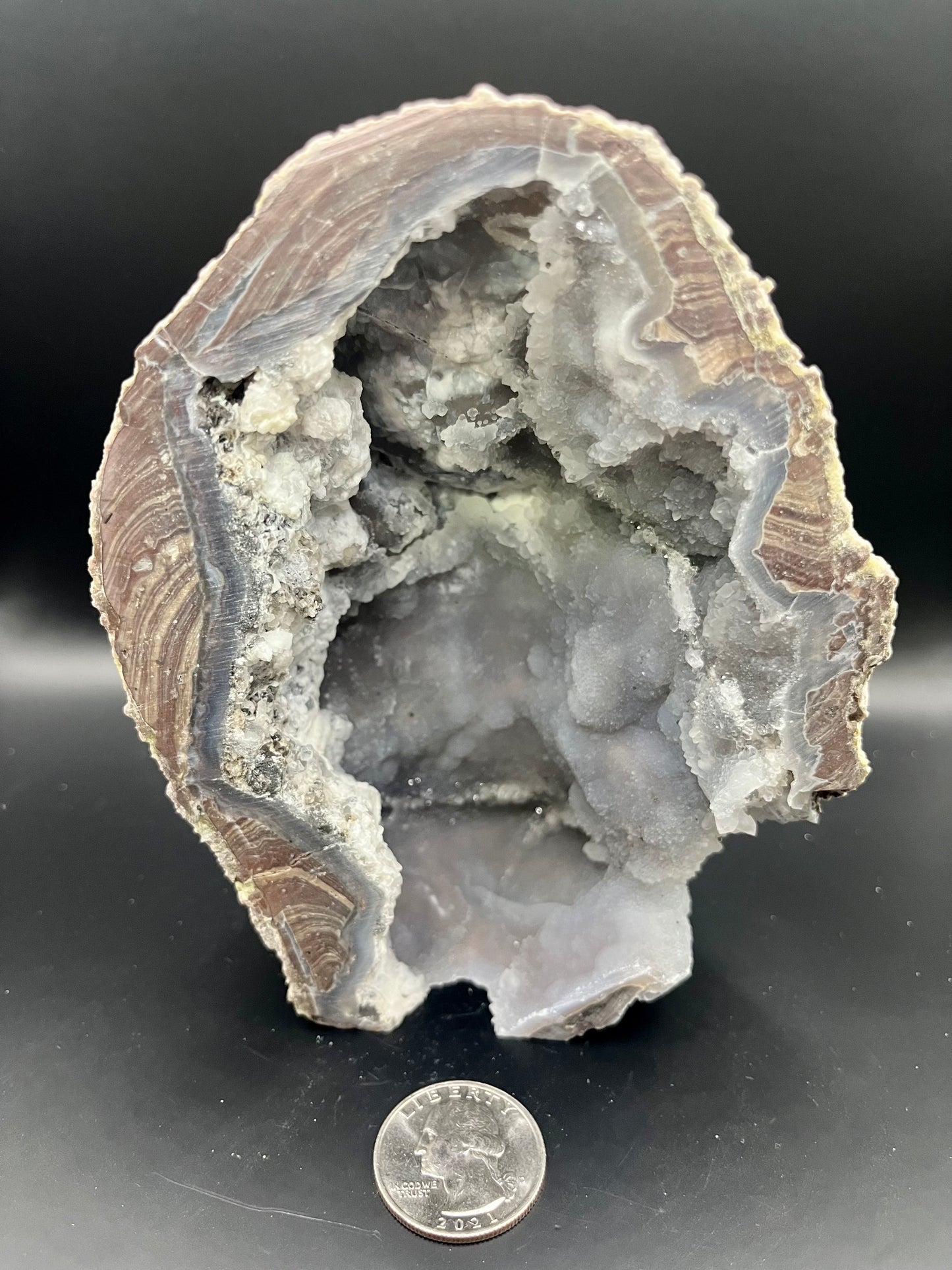 Quartz Agate “Galaxy” Geode Dugway