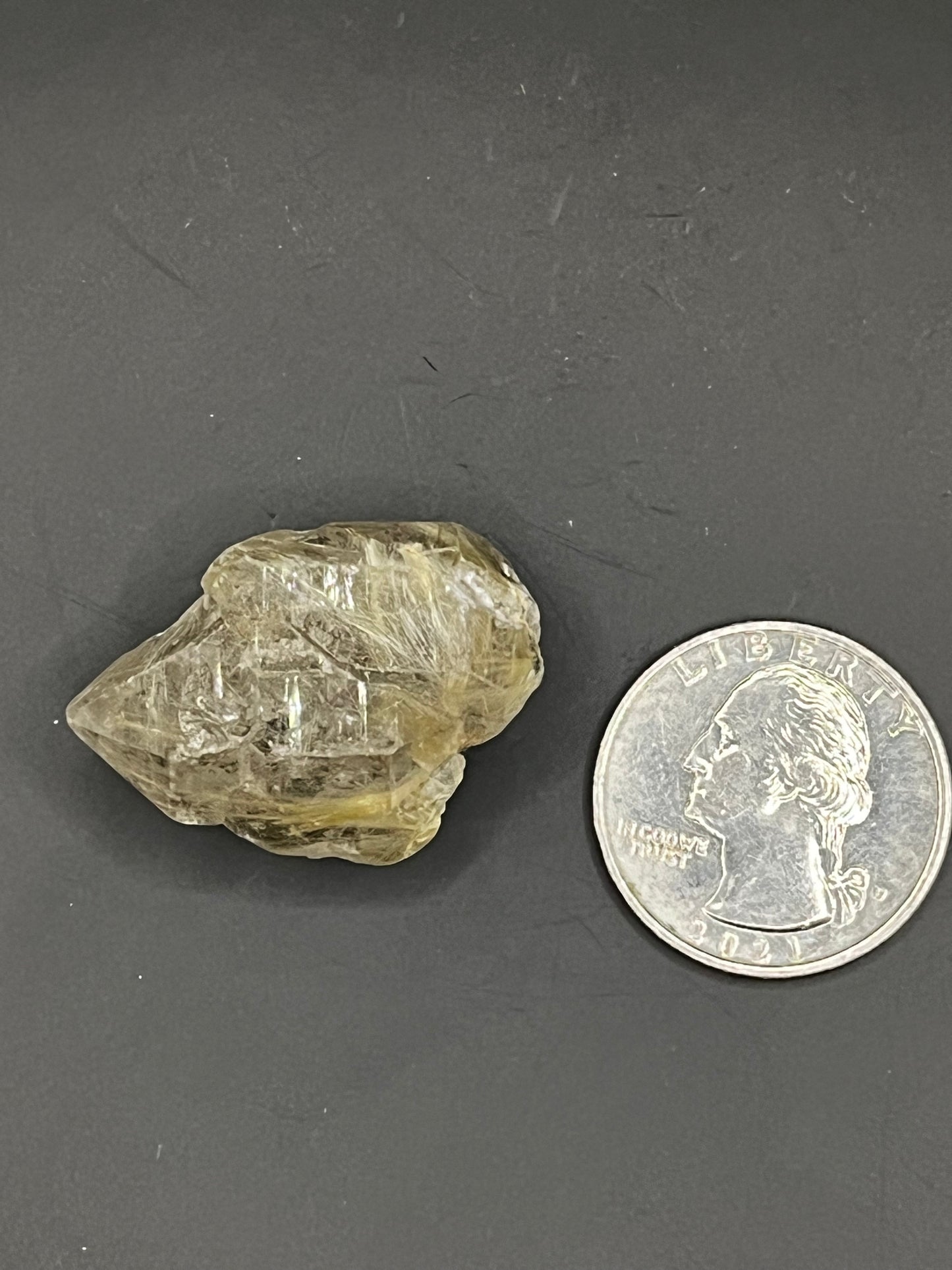 Rutilated Quartz Point