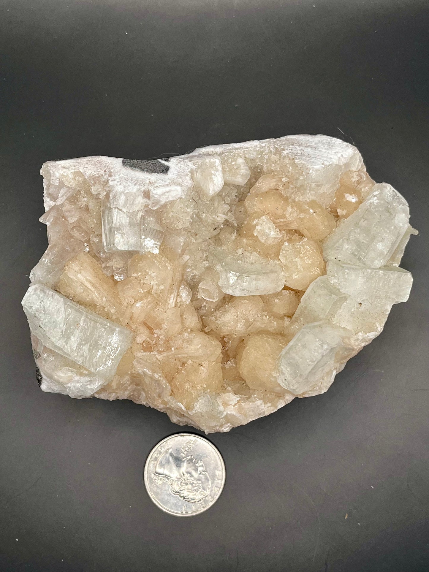 Apophyllite and Stilbite