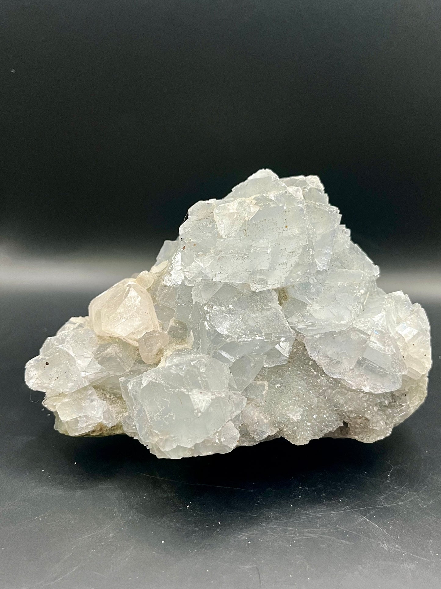 Fluorite, Calcite, and Quartz Druzy