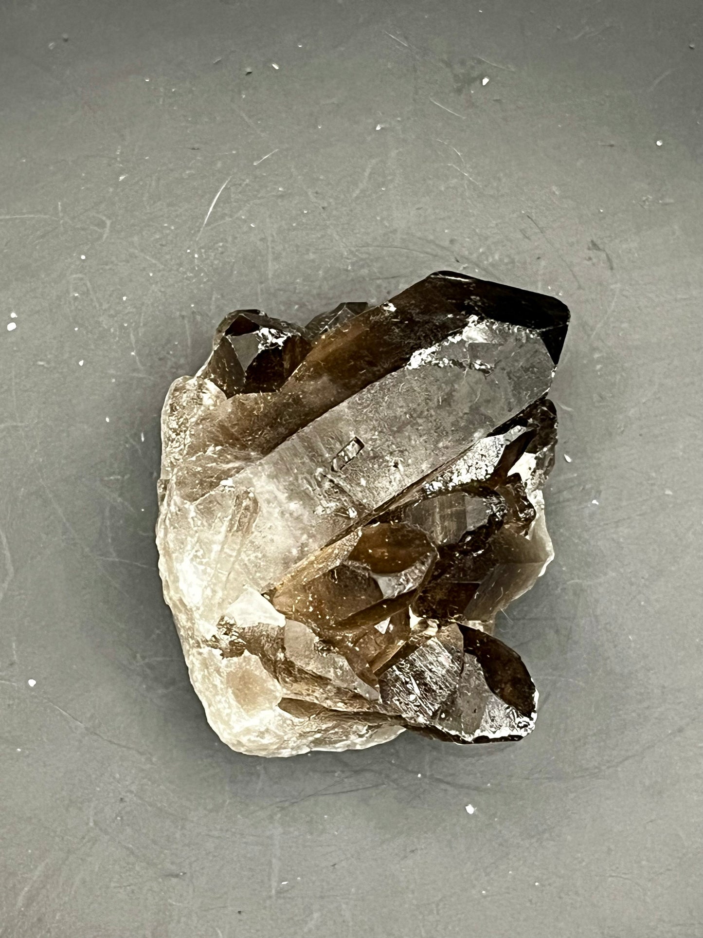 Smoky Quartz Cluster