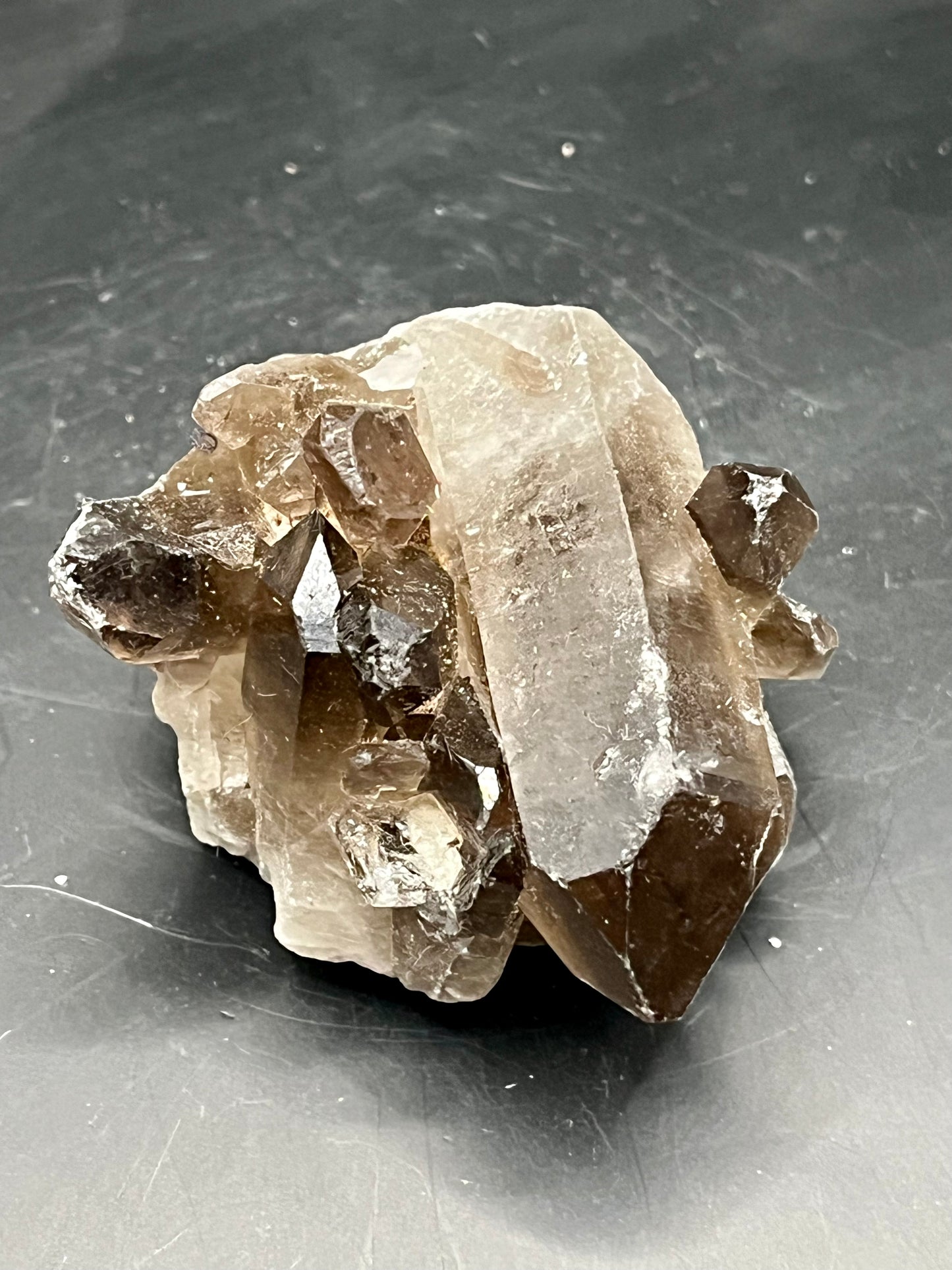Smoky Quartz Cluster