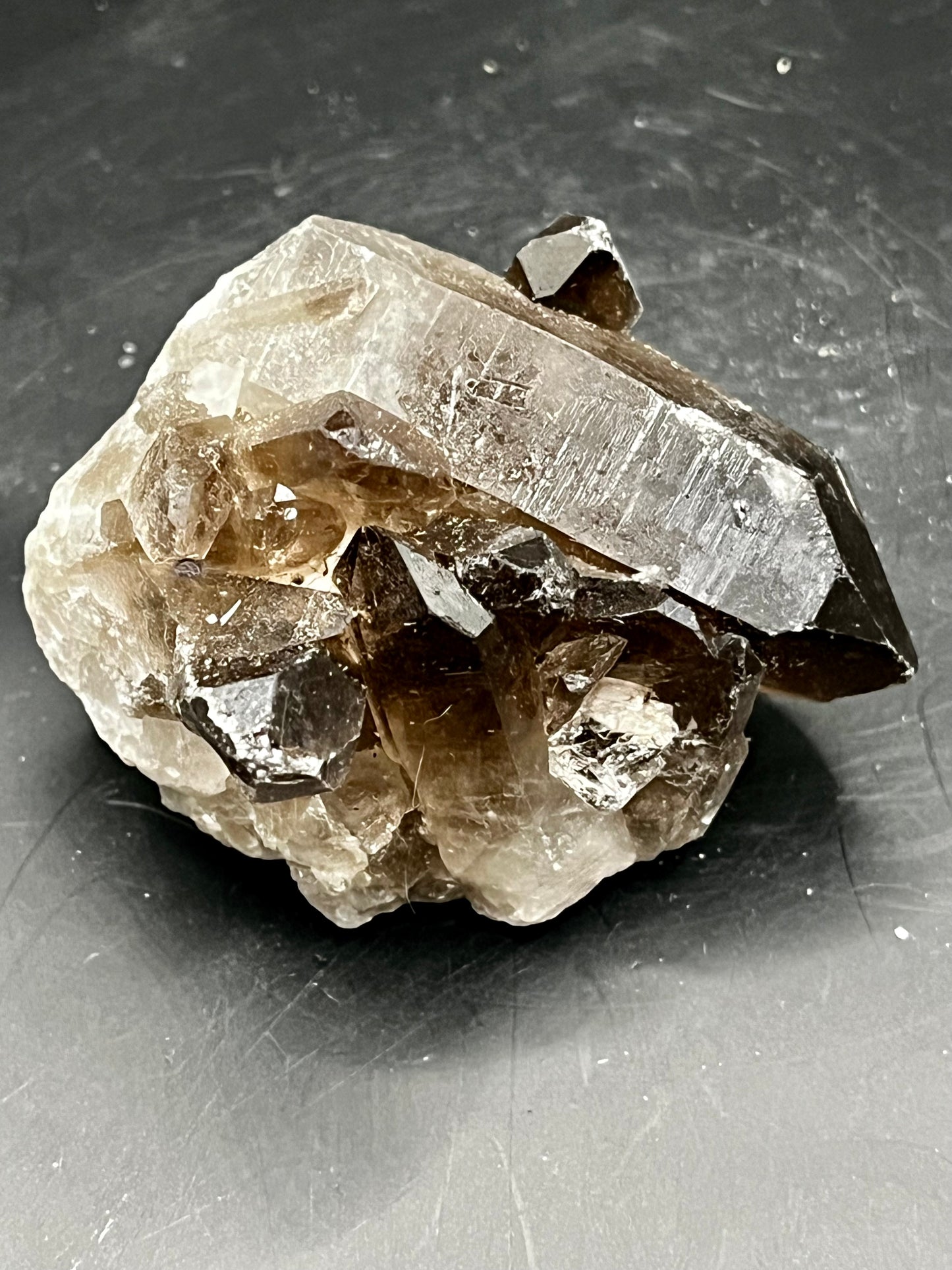 Smoky Quartz Cluster